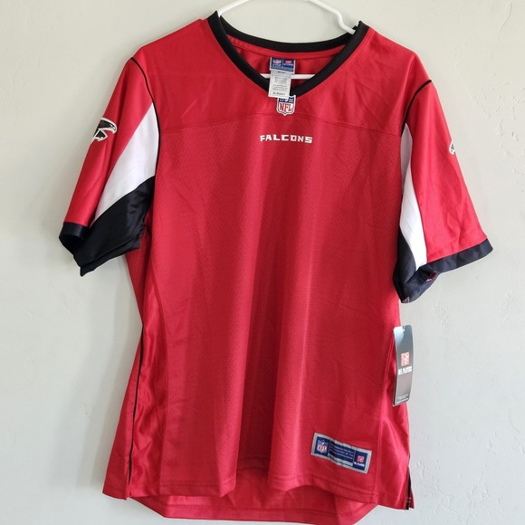 Atlanta Falcons Blank Jersey Womens XL Red Football Pro Line Team NEW - Picture 1 of 7